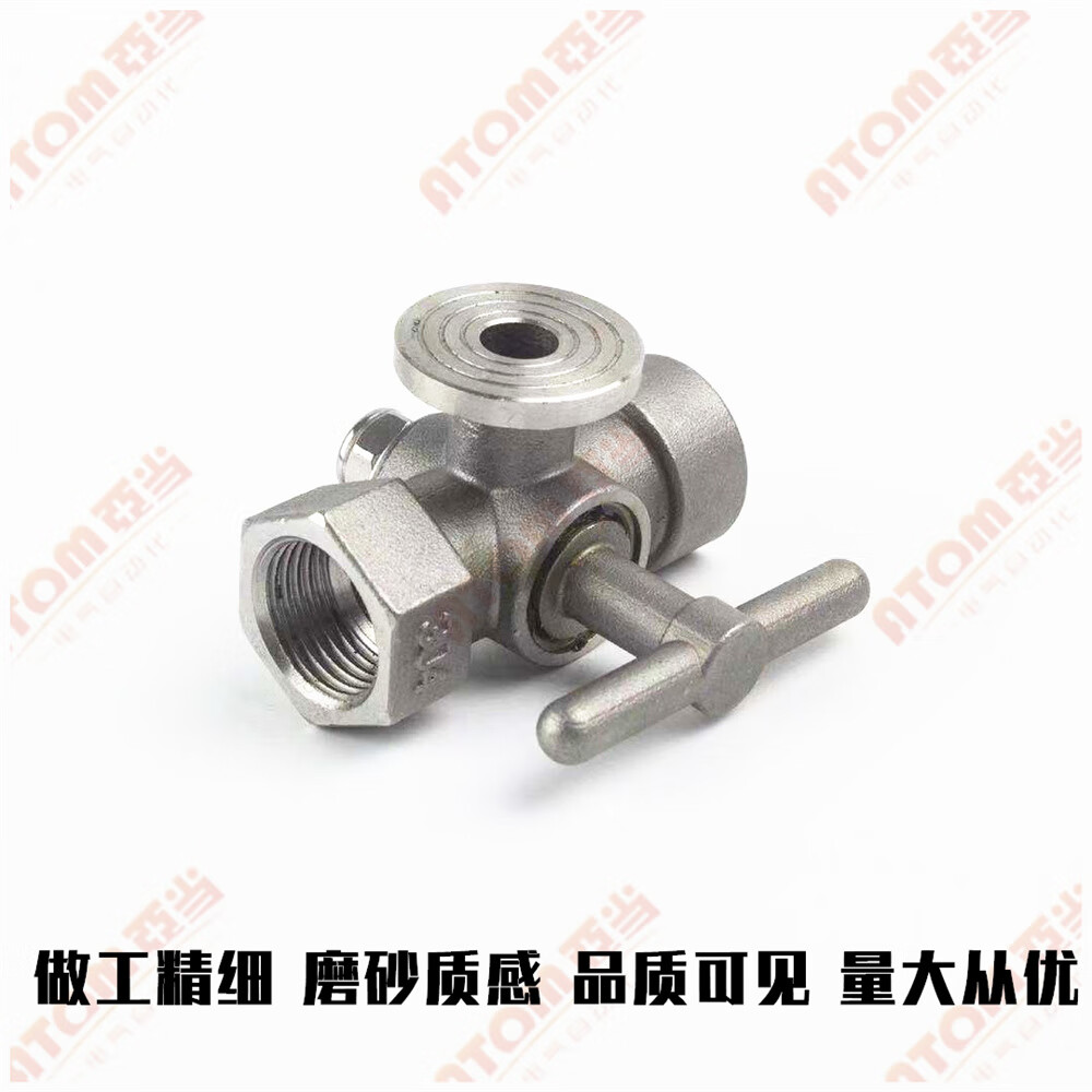 惠利得304不锈钢压力表阀门三通旋塞阀锅炉蒸汽安全阀耐高温考克阀
